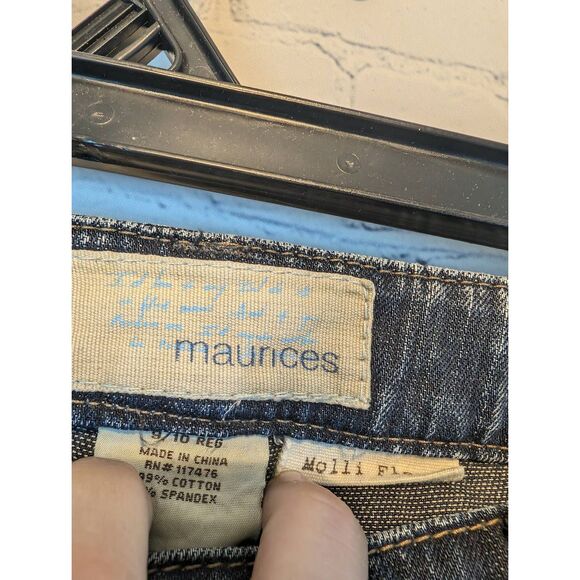 Maurices Molli flare Jeans size 9/10r - Picture 5 of 5